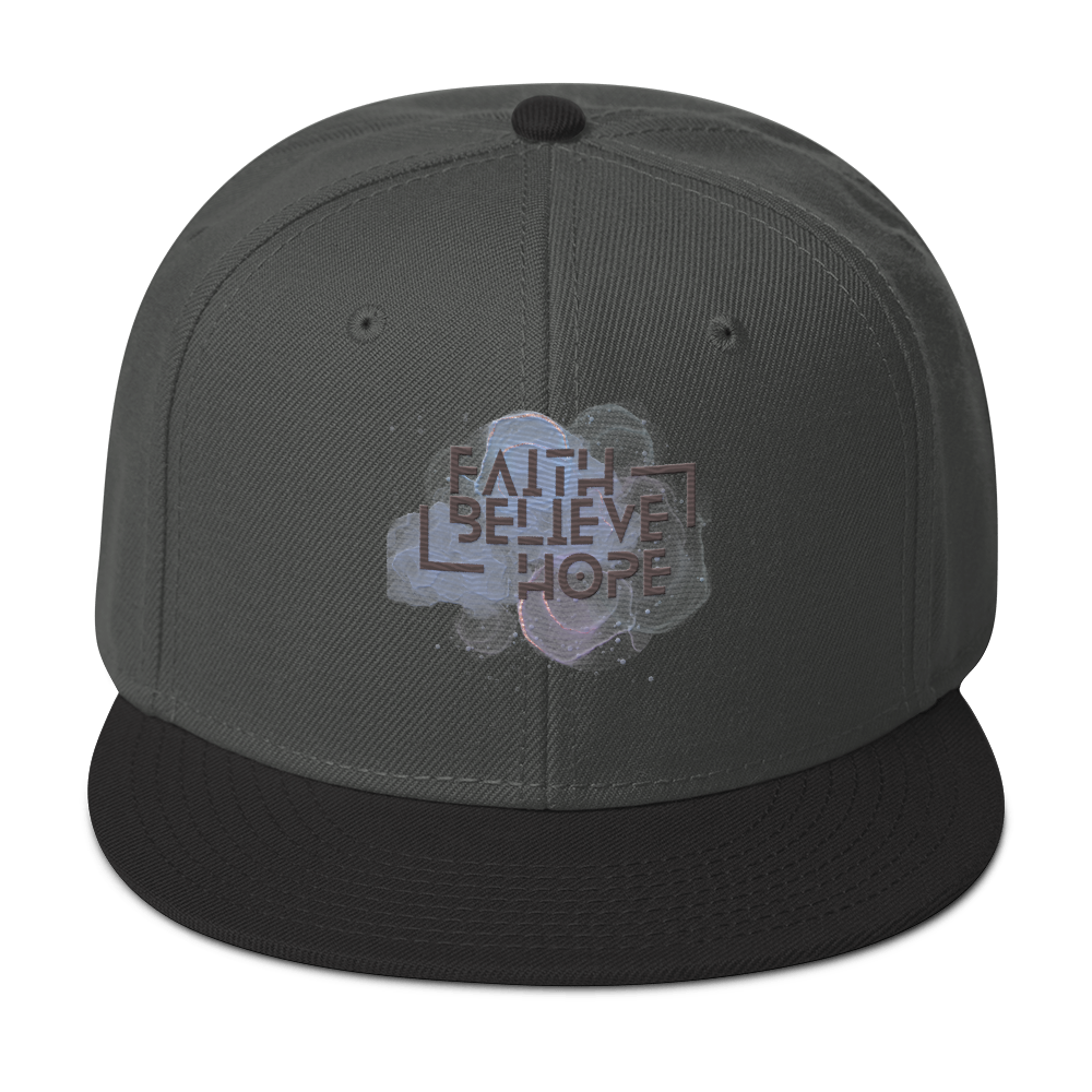 Snapback Faith , Love and Hope Hat