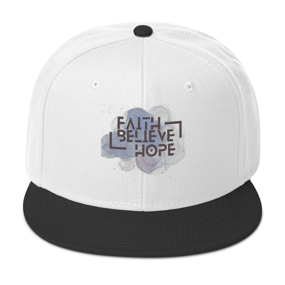 Snapback Faith , Love and Hope Hat