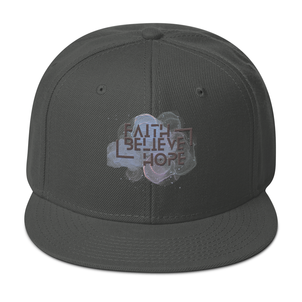 Snapback Faith , Love and Hope Hat