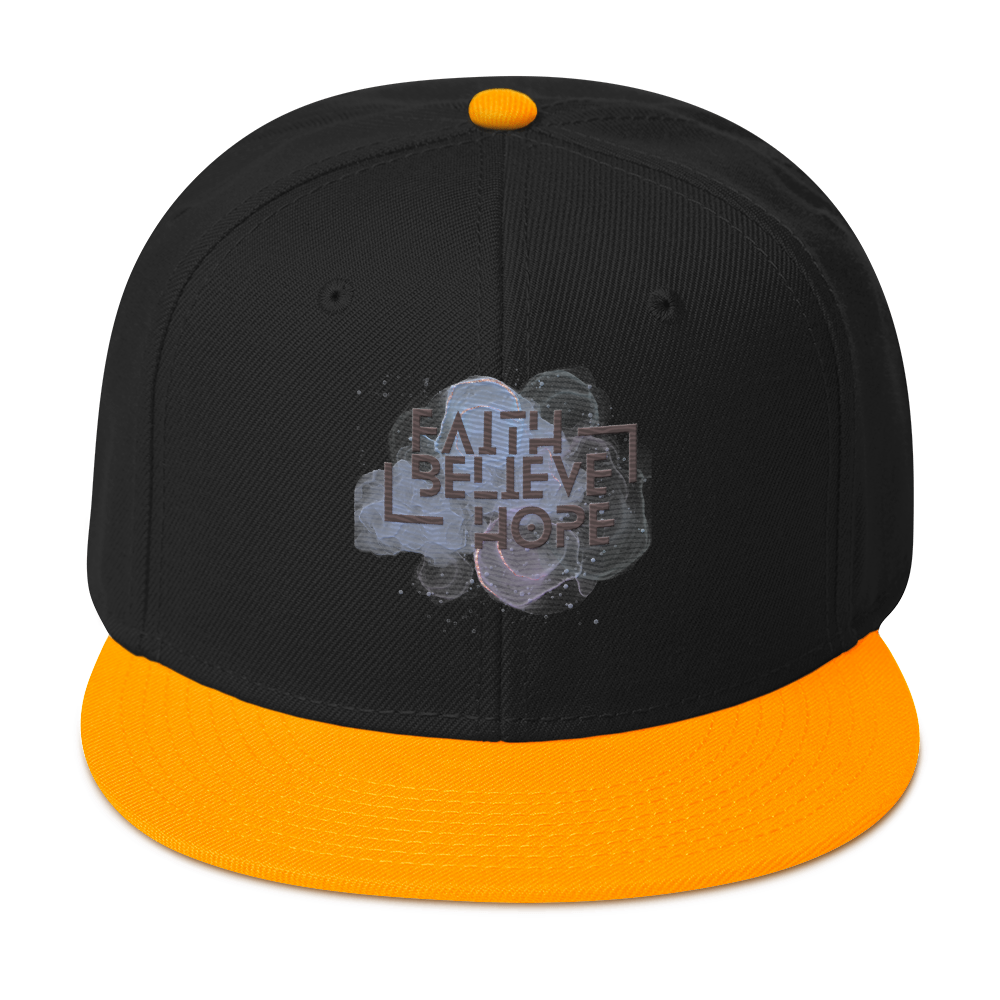 Snapback Faith , Love and Hope Hat