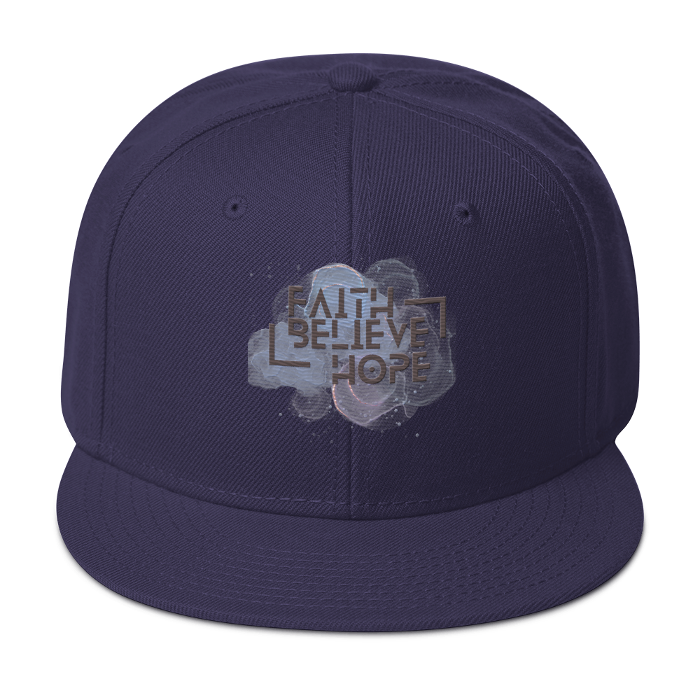 Snapback Faith , Love and Hope Hat