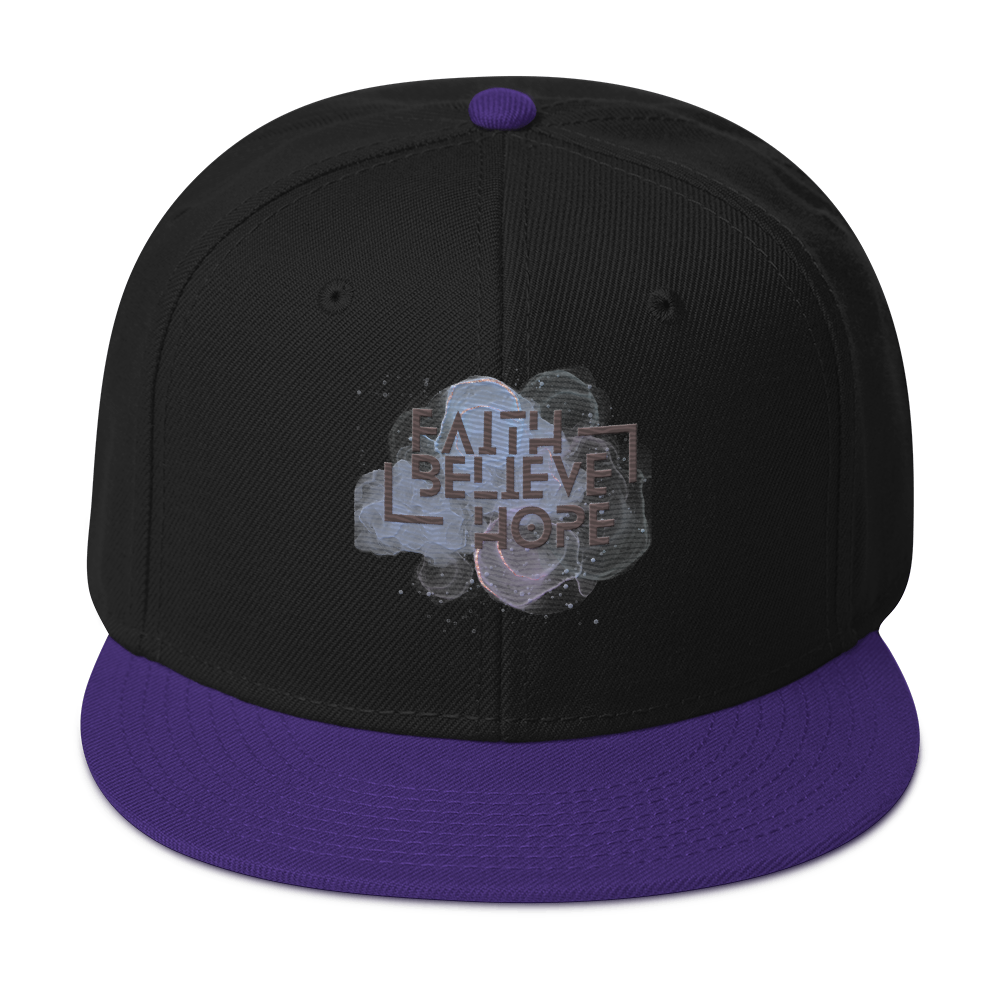 Snapback Faith , Love and Hope Hat