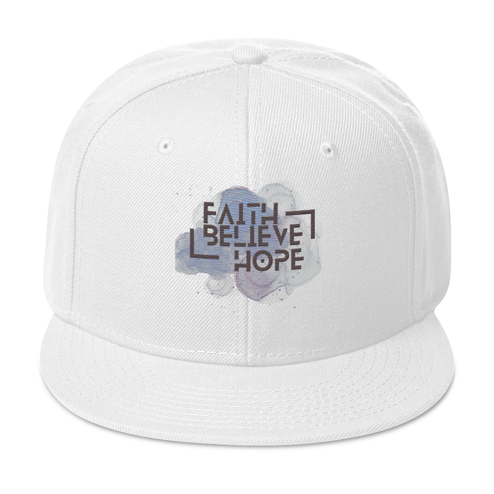 Snapback Faith , Love and Hope Hat