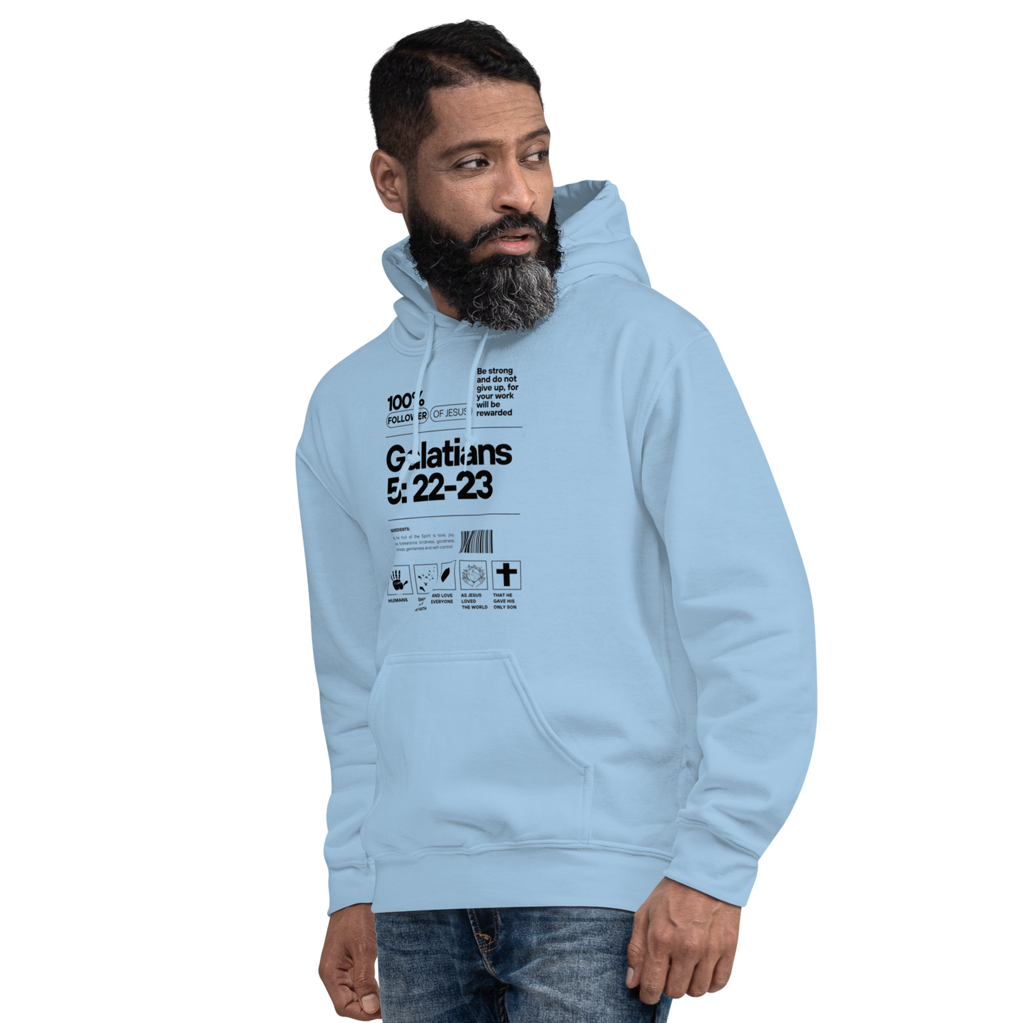 Men Galatians Hoodie