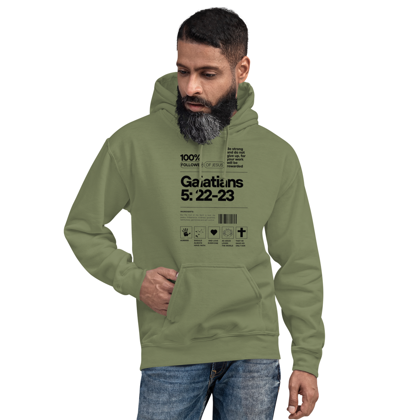 Men Galatians Hoodie