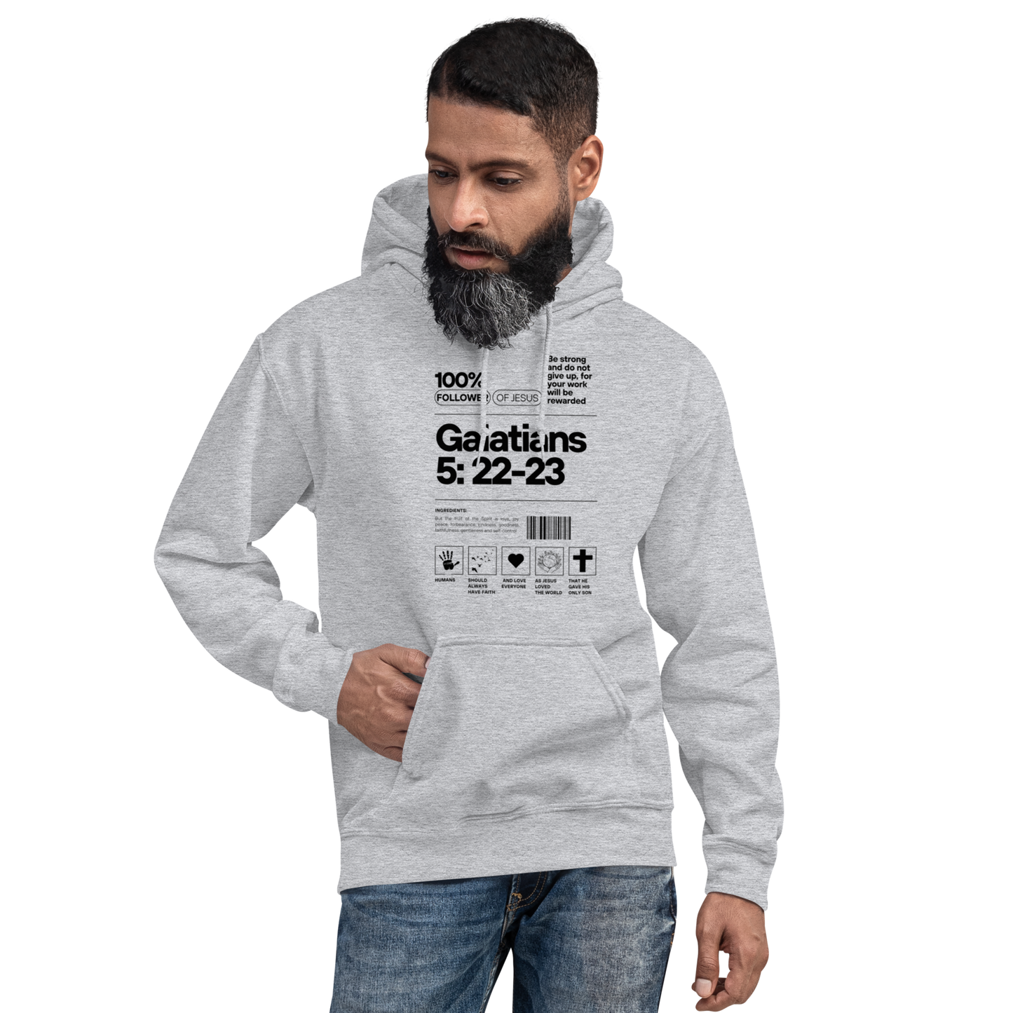 Men Galatians Hoodie