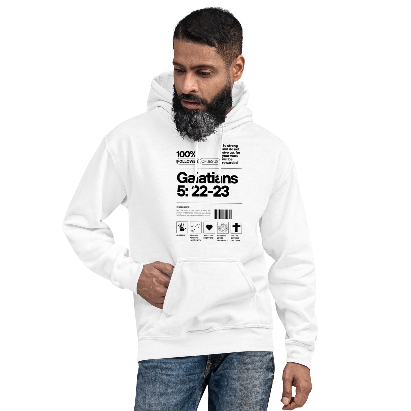 Men Galatians Hoodie