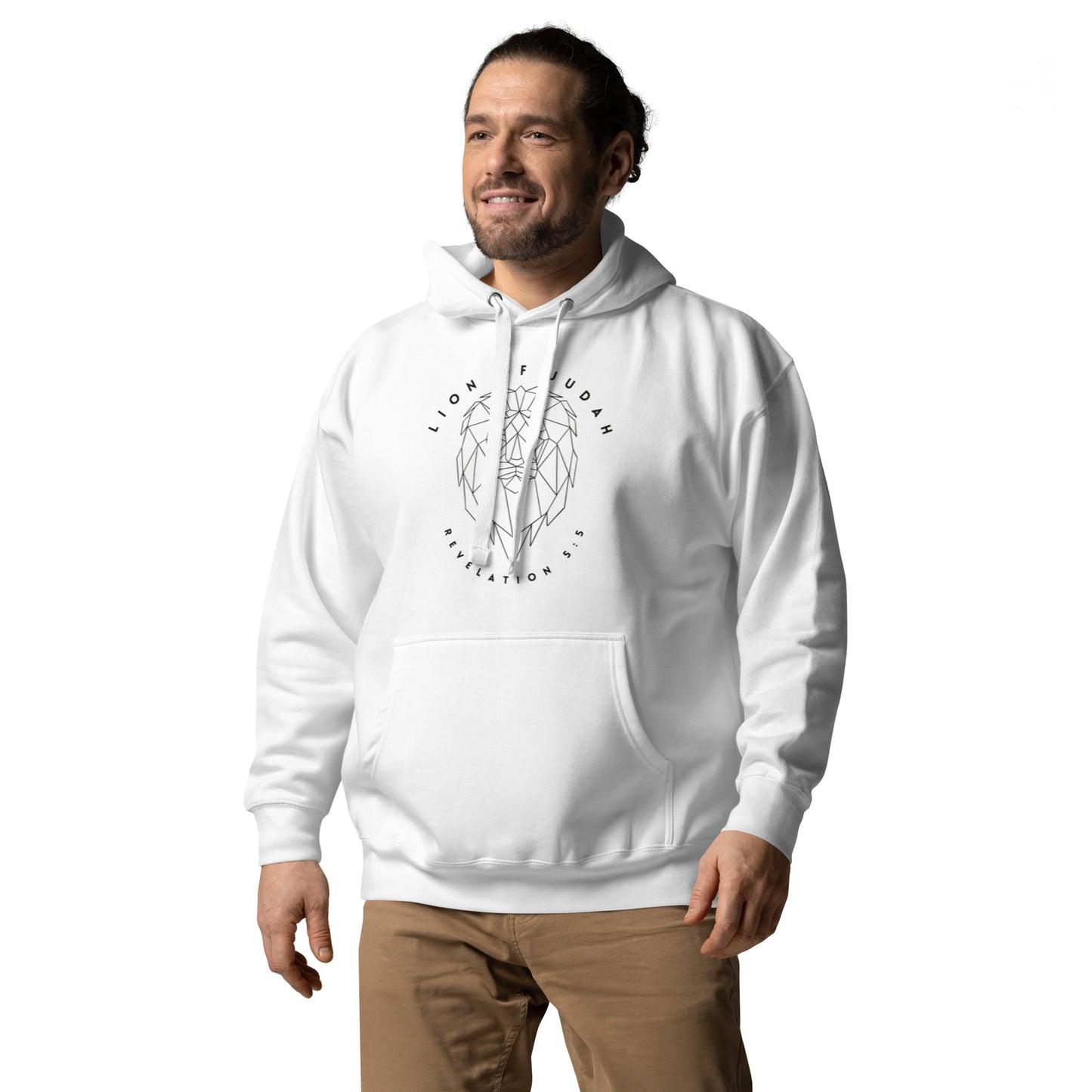 Men Hoodie Lion of Judah