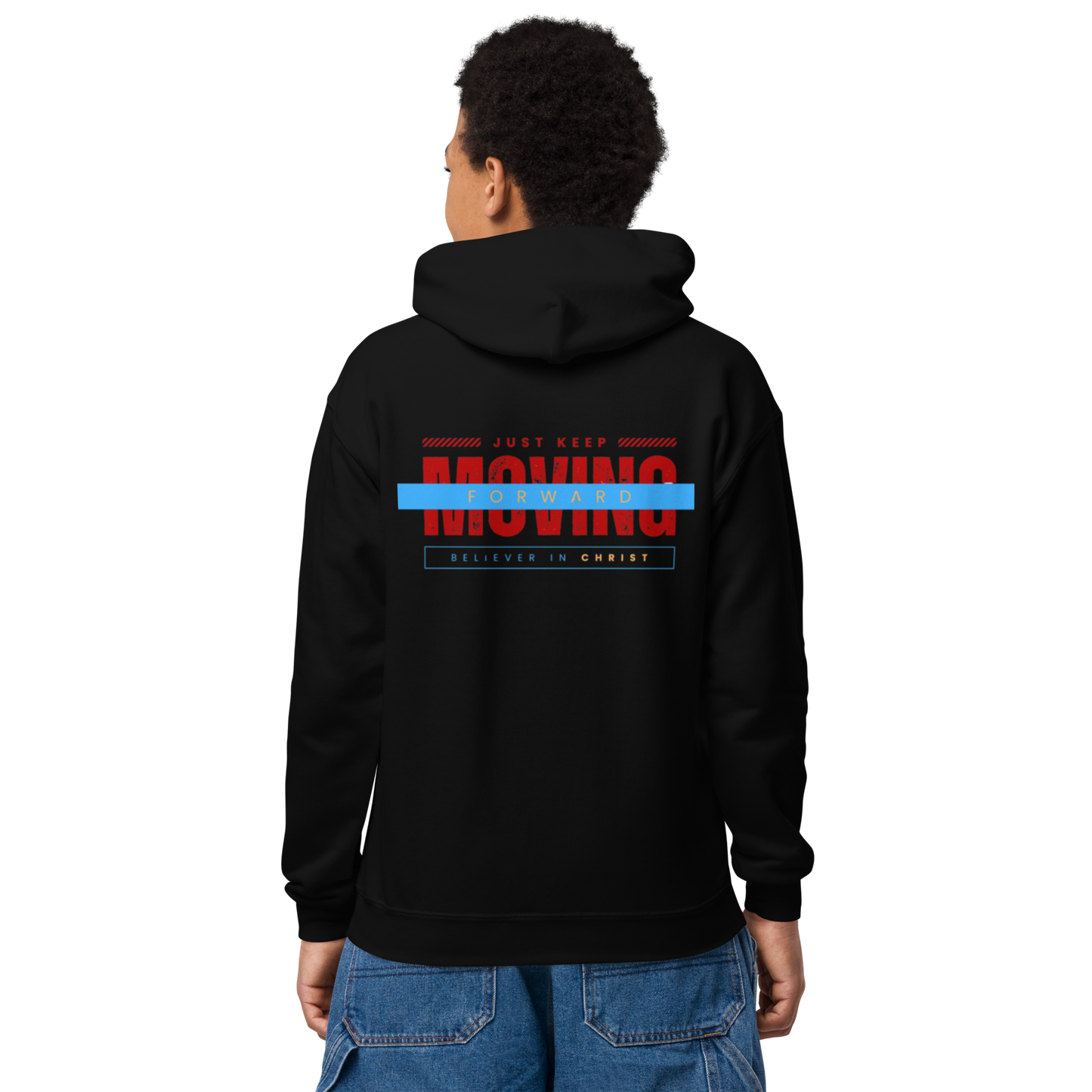 Boy Moving Forward hoodie